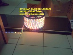 Lampu Selang Bulat Biasa Warna Warni